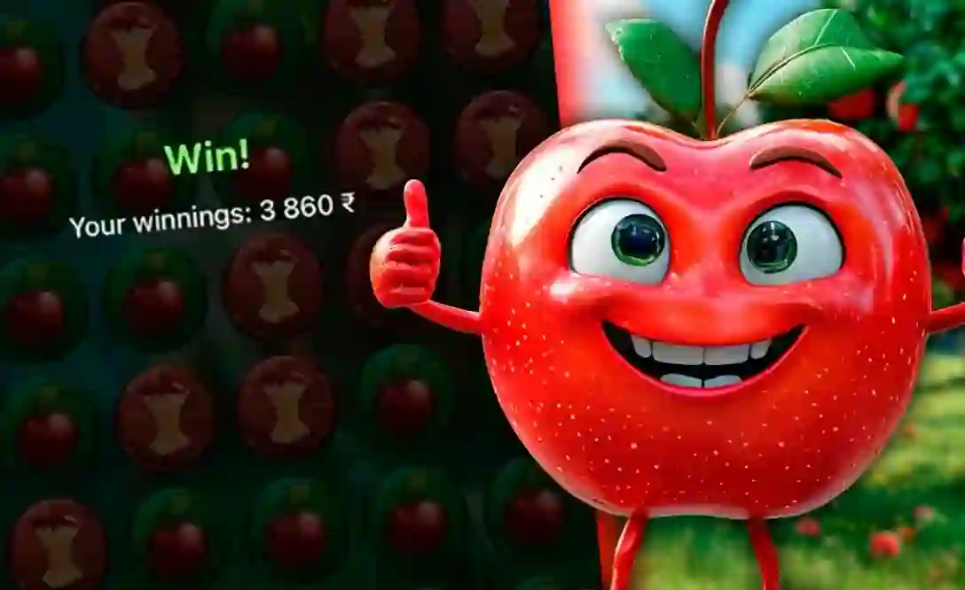 Apple of Fortune – واجهة اللعبة الرئيسية مصر